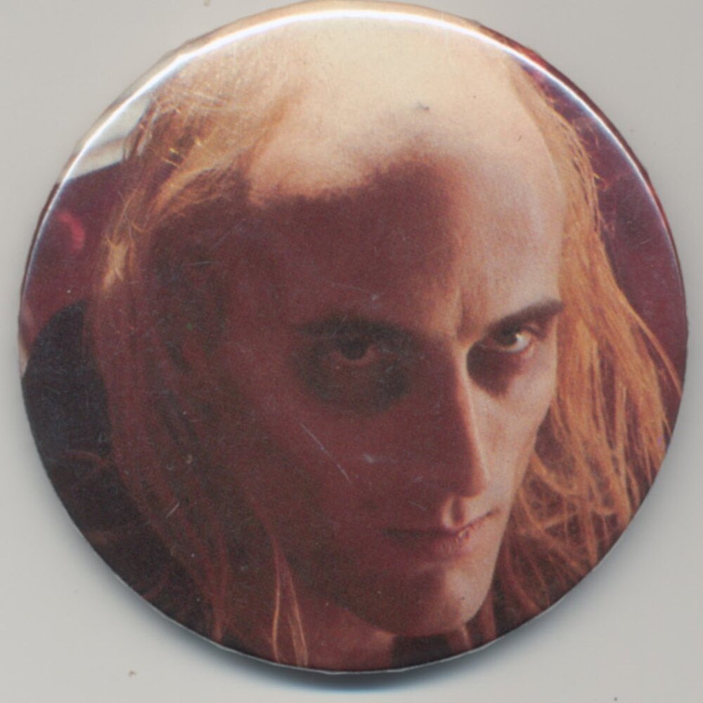 Vintage Rocky Horror Picture Show RIFF RAFF Richard O’Brien Pinback Button Pin